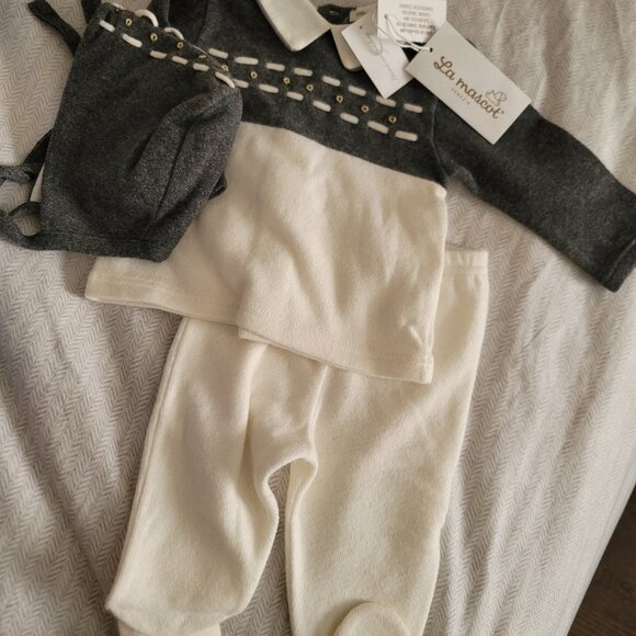 La Mascot 3M Baby 4Pc Outfit with Padded Blanket - Picture 4 of 5